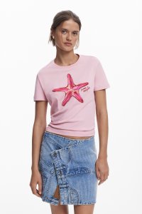 Desigual/デシグアル Desigual シースターロゴTシャツ/508123336