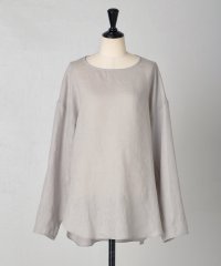 BEARDSLEY/《15 quinze》リネンロングスリーブブラウス/508123340