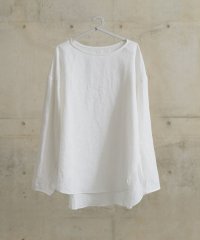 BEARDSLEY/《15 quinze》リネンロングスリーブブラウス/508123340