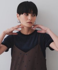 OPAQUE.CLIP/ベロアTシャツ【洗濯機洗い可】/508123377