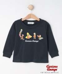 Dessin(kids)/デッサン Dessin おさるのジョージコラボロングスリーブTシャツ/508123398