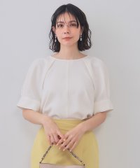 OPAQUE.CLIP/タックボリュームスリーブブラウス【洗濯機洗い可】/508123412