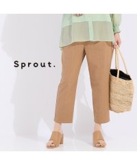 Liliane Burty/【Sprout.】綿麻混デニム　クロップドパンツ/508123534