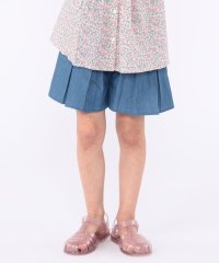 SHIPS KIDS/SHIPS KIDS:100～130cm / デニム プリーツ キュロット/508123561