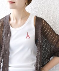 SHIPS any WOMEN/【SHIPS any別注】PETIT BATEAU: ロゴ プリント タンクトップ 25SS/508123563