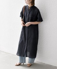SHIPS any WOMEN/SHIPS any:〈洗濯機可能〉ピンタック ジャカード シャツ ワンピース/508123569