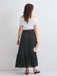 QUEENS COURT/クイーンズコート QUEENS COURT リブニットオフショルプルオーバー≪手洗い可能≫/508123602