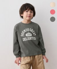 anyFAM（KIDS）/ロゴプリント 長袖Tシャツ/508123614