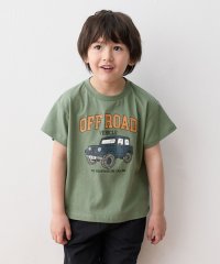 anyFAM（KIDS）/車プリント 半袖Tシャツ/508123617