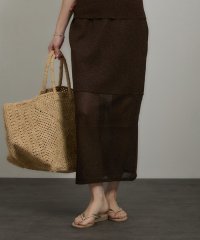 サロン　アダム　エ　ロペ/ブライトリブタイトスカート［セットアップ対応］/508123926