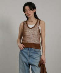 サロン　アダム　エ　ロペ/ギマコットンスパンコールベスト/タンク/508123927