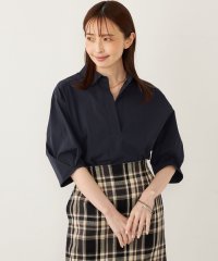 SHIPS Colors WOMEN/SHIPS Colors:〈手洗い可能〉ストレッチ スキッパー シャツ/508123944