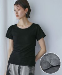 Ampirula/アンピルーラ Ampirula 美ラインデイリーベーシックカップ付Tシャツ【洗える】/508124044