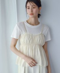 Ampirula/アンピルーラ Ampirula シフォンキャミセットTシャツ セット/508124046