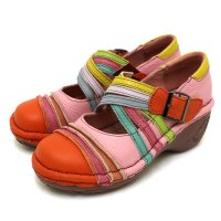 ESTACION/エスタシオン Estacion Estacion～エスタシオン～・クロスベルトデザインカラフルパンプス【nk127】/508124086
