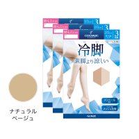 COOLMAGIC/クールマジック COOLMAGIC 【3足組×夏用】ひんやり涼感ストッキング3足組/508124111