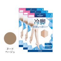 COOLMAGIC/クールマジック COOLMAGIC 【3足組×夏用】ひんやり涼感ストッキング3足組/508124111