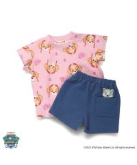 branshes/【PAW PATOROL（パウ・パトロール）】総柄プリント半袖Tシャツ＆ボトムスセット/508124290