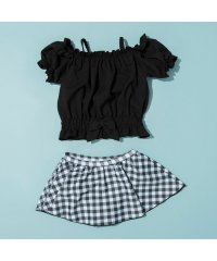 branshes/【WEB限定/水着/セパレート】パフスリーブタンキニ/508124348