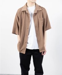 Nylaus select/ナイラス Nylaus 楊柳 リラックス オープンカラーシャツ/508124352