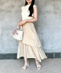 MISCH MASCH/【WEB限定】ミッシュマッシュ MISCH MASCH 2025春夏新作 ドッキングニットワンピース/MM557405/508124446