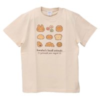 cinemacollection/シネマコレクション cinemacollection カナヘイの小動物 Tシャツ T－SHIRTS パン巡り NL ワタナベ 半袖 キャラクター グッズ/508124458
