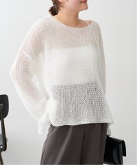 Spick & Span/手洗い可 / リネンミックス片畦ルーズプルオーバー/508124563
