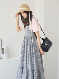 RETRO GIRL/レトロガール RETRO GIRL ティアードキャミOP/508124583