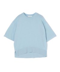 GALERIE VIE/クレープコットン ハーフスリーブプルオーバー/506204507