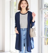 Viola e Viola/ヴィオラ エ ヴィオラ Viola e Viola ひんやり冷感カーディガン＜ロング丈＞/507047028