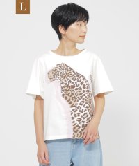 エヴェックス バイ クリツィア　Lサイズ/【L】【カタログ掲載品】【ウォッシャブル】パンサーモチーフジャカードカットソー/508075585