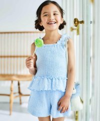 BeBe/ぽこぽこシャーリングビスチェ+ショートパンツセットアップ(90~140cm)/508090645