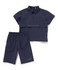 BeBe/ストレッチナイロンシャツ+ハーフパンツセットアップ(100~150cm)/508090647