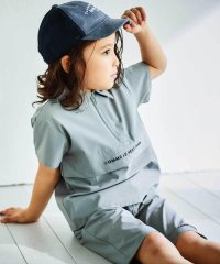BeBe/ストレッチナイロンシャツ+ハーフパンツセットアップ(100~150cm)/508090647