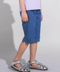 BeBe/ピケストレッチフラワーモチーフサブリナパンツ(90~160cm)/508090653