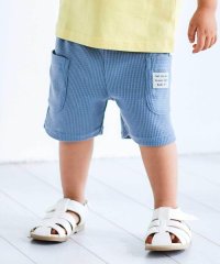 BeBe/ワッフルサイドポケットハーフパンツ(80~90cm)/508090681