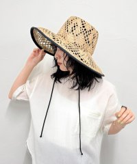 fredy emue/【Benelli Montacone/ベネリ モンタコーネ】柄編みストローハット/508106538