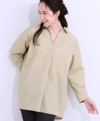 SHOO・LA・RUE/【洗える/S－LL】きれいに体型カバーが叶うチュニックシャツ/508123830
