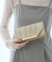 GIRL/ガール GIRL サテン×ラメ プリーツ 2wayバッグ パーティーバッグ 結婚式 パーティー お呼ばれ オケージョン/508124052