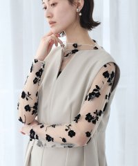 GIRL/ガール GIRL 花柄プリントチュールシアートップス 結婚式 パーティー オケージョン お呼ばれ/508124055