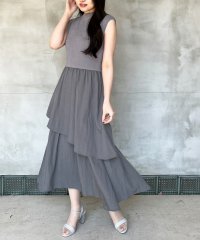MISCH MASCH/【WEB限定】ミッシュマッシュ MISCH MASCH 2025春夏新作 ドッキングニットワンピース/MM557405/508124446