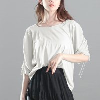 GOLD JAPAN/ゴールドジャパン GOLDJAPAN ダイヤモンドネック袖ドロストラメプルオーバー/508124813