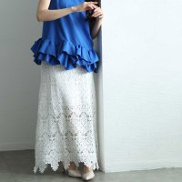 Sawa a la mode/サワアラモード Sawa a la mode 美しさに心奪われるエレガントレーススカート/508124821