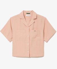LACOSTESPORTS LADYS/ラコステ LACOSTE リネン×レーヨンオープンカラーシャツ/508125314