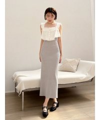 SNIDEL/レースドッキングニットワンピース/508125398