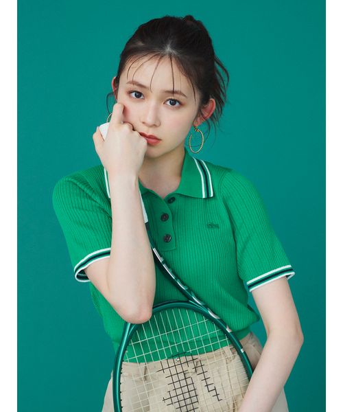 LACOSTE/ポロシャツ snidelコラボ SNIDEL｜LACOSTE/ポロシャツ | Rakuten Fashion(楽天