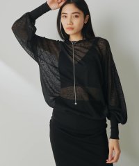 Whim Gazette/シアーリネンニットプルオーバー/508125702