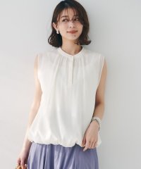 UNTITLED/アンタイトル UNTITLED バルーンヘムノースリーブブラウス/508125812