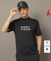 ADABAT STREAM/アダバット ストリーム ADABAT STREAM 【STREAM】 フロントロゴプリント 半袖モックネックプルオーバー/508125848