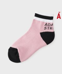 ADABAT STREAM/カラーブロックショートソックス/508125870